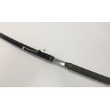 A JAPANESE KATANA with black lacquered scabbard and green shagreen grip, 31"