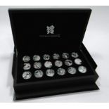 GREAT BRITAIN, The Royal Mint, a Celebration of Britain official product of London 2012 Olympics, an