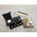 GREAT BRITAIN, a collection of silver proof coins and other items relating to the London 2012