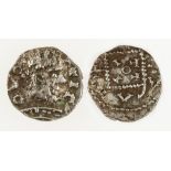 ANGLO-SAXON, PRIMARY SCEATTA, SERIES A 2A, C.680-C.710 A.D. Radiate bust, 'TIC' on obverse, '