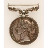 AN INDIA GENERAL SERVICE MEDAL 1854-95, engraved (623 H KIRK HMs 101st REGT)