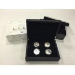 GREAT BRITAIN, The Royal Mint, a portrait of Britain for silver proof coin set, in fitted