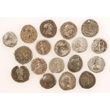 ROMAN EMPIRE. A COLLECTION OF AR DENARIUS. Trajan, Hadrian, Vespasian, Caracalla and other