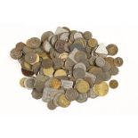 TOKENS, A COLLECTION OF TIN STORE TOKENS, Communion, Coop, Tea and Coffee Merchants, and various