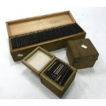 A COLLECTION OF VICTORIAN PHOTOGRAPHIC SLIDES, including oriental, military, and other subjects,