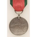 A TURKISH CRIMEA MEDAL 1855-56, engraved, naming partially worn (SERGT. J. PALMER. 20th REGT)