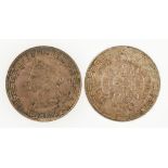 HONG KONG. VICTORIA, DOLLAR, 1866. Diademed head left, value and date within an ornate border on