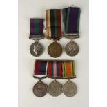 A SECOND WORLD WAR RAF MEDAL GROUP, Defence, Service and RAF L.S.G.C. (510926 SGT. J.E. SOUTHWELL.