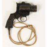 A DEACTIVATED SECOND WORLD WAR WEBELEY AND SCOTT SIGNAL PISTOL, model 'M', 8"