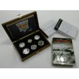 GREAT BRITAIN, The Royal Mint, The End of World War II 1945 - 2005 60th Anniversary, six coin silver