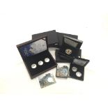MEDALS AND COINS, Second World War Silver Proof Commemorative Issues, including a Jersey 10lb 5oz