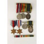 TWO SECOND WORD WAR TERRITORIAL MEDAL GROUPS, 1939-45 Star, Italy Star, Defence, Service, and