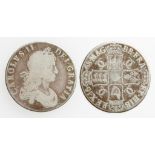 CHARLES II, 1662-85. CROWN, 1668. Laureate bust, crowned cruciform shields with interlinked 'C's