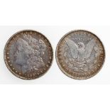 AMERICA, SILVER 'MORGAN' DOLLAR, 1899. Head left, eagle on reverse. VF. (one coin)