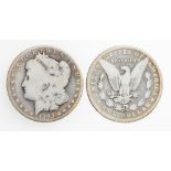 AMERICA, SILVER 'MORGAN' DOLLAR, 1893 O. Head left, eagle on reverse. F. (one coin)