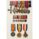 A SECOND WORLD WAR R.A.F. D.F.C. A.F.C. MEDAL GROUP, awarded to Pilot Officer Anthony George