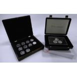 GREAT BRITAIN, Westminster Mint, Battle of Britain silver coin collection, in presentation case with