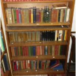 Victorian and later books including poetry, novels and other books (four shelves)