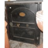 A large cast-iron safe (key in office)