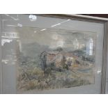 Jean Clark:  'A Farmhouse in Provence', watercolour