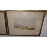 A Victorian watercolour, the reverse inscribed 'Coniston, 1876', together with another similar