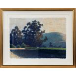 CLARK G. MITCHELL PASTEL, H 21" X 29" NAPA  VALLEY: Signed George G. Mitchell. Size is  image only,