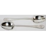 AMERICAN STERLING SERVING FORK & SPOON SET, 20TH  C., TWO, L 12 1/2": Including an International