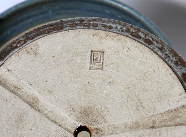 JOHN FOSTER [MICHIGAN, 20TH C.], STONEWARE  BONSAI POTS, NINE PIECES: Stoneware pots made  for - Image 2 of 2