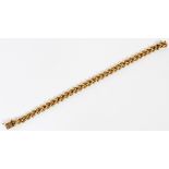 14KT YELLOW GOLD DOUBLE-STRAND ROPE BRACELET, L 7": Weighs approximately 7 grams.