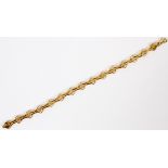 ITALIAN 14KT YELLOW GOLD BRACELET, L 7 1/2": Link style. Weighs approximately 6 grams.
