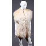 NEIMAN MARCUS LAMB FUR VEST, L 31": A lady's lamb fur vest. Labeled: Neiman Marcus, Made in