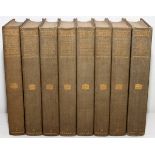 WILLIAM SHAKESPEARE COMPLETE WORKS, COLLIERS PUB., EIGHT VOLUMES: eight volumes of Shakespeare's