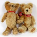 TRICKY TAIL & TWINKIE TWYFORD TEDDY BEARS, H 10' - 12": One Tricky Tail Bear, H 12" and one