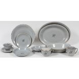 ROYAL EPAIG, EPI91 PATTERN, DINNER SERVICE,  EIGHTY PIECES:  The Royal Epaig Czechoslovakia