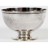 GYLLENBERG & SWANSON STERLING BOWL, BOSTON, C.  1930, DIA 4 1/2":  A round sterling silver bowl