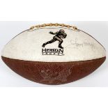 SIGNED TONY DORSETT HEISMAN FOOTBALL, L 11":   Signed "Tony Dorsett, #33".