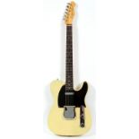 1960 FENDER TELECASTER SOLID BODY ELECTRIC GUITAR, #49493, 1960, L 38" 1960 Fender 'Telecaster'