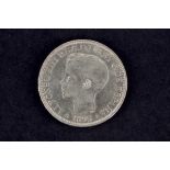 1 peso de plata. Alfonso XIII. 1895. Puerto Rico. Rara y bonita.