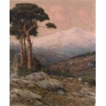 GOMEZ GIL, GUILLERMO (1862 - 1942). "Paisaje". Óleo sobre lienzo. 54 x 44 cm. Firmado G. Gómez Gil y