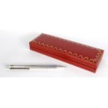 Boxed Must de Cartier ballpoint pen : FOR CONDITION REPORTS AND TO BID LIVE VISIT WWW.