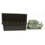 ADM Schubert Rastatt calculator Model DRV 165483 in original cardboard box, Made in Western Germany,