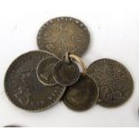 Selection of George III and later silver coinage : For Condition Reports please visit www.