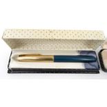 Boxed Parker 61 fountain pen, together with a similar boxed Parker fountain pen : For Condition