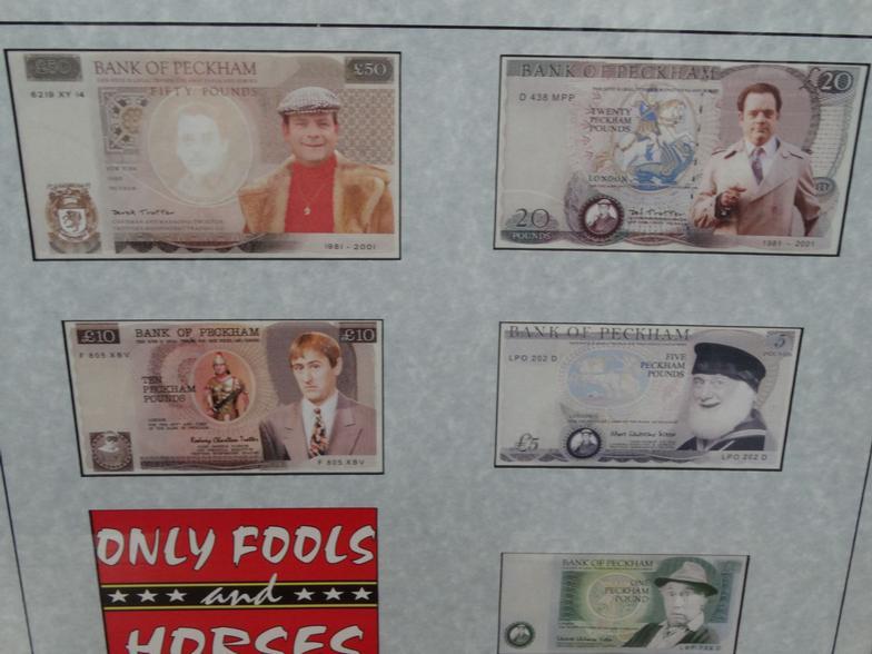 Display of Only Fools And Horses bank notes : For Condition Reports please visit www. - Image 2 of 3