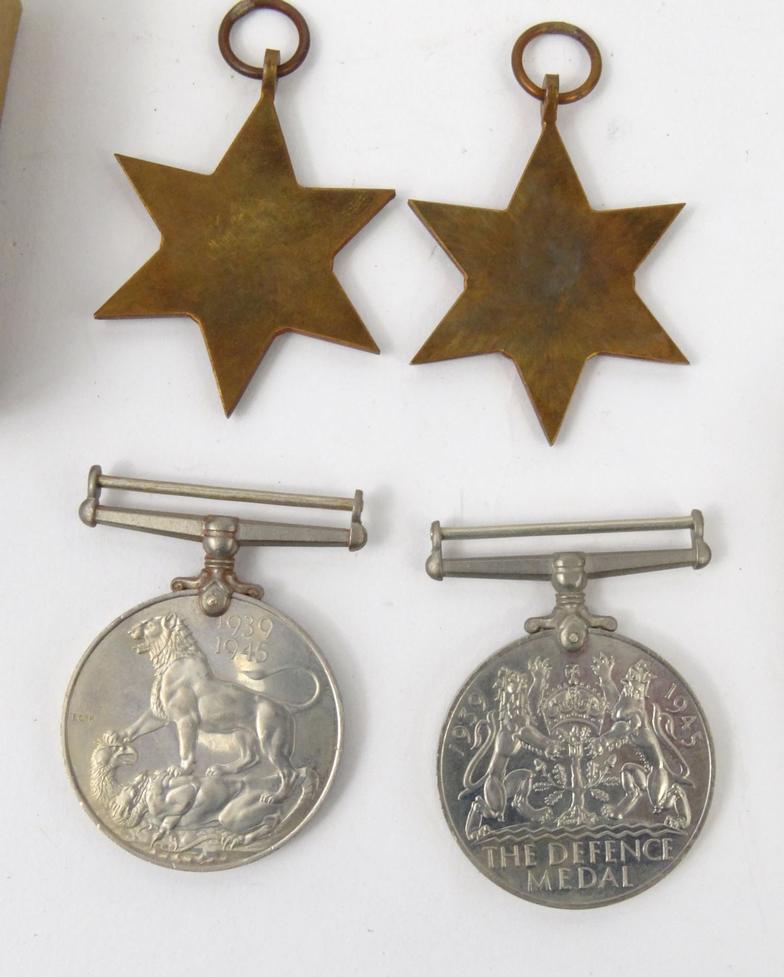 Military interest boxed World War II medals, together with a boxed Imperial Service medal for BERTIE - Image 4 of 6