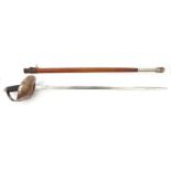 British military army cavalry sword : For Condition Reports please visit www.eastbourneauction.com