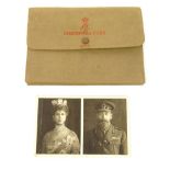 Military interest World War I canvas pouch for The Christmas Fund 1914, together with a Best