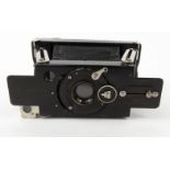 Houghton Number 2 Ensignette Deluxe folding camera, Ensign 3.2in f6.3 lens, 13cm long : For