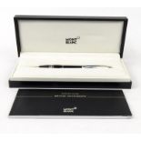 Boxed Mont Blanc ballpoint pen with service guide book : For Condition Reports please visit www.