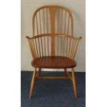 Ercol Chairmaker's Windsor chair : For Condition Reports please visit www.eastbourneauction.com